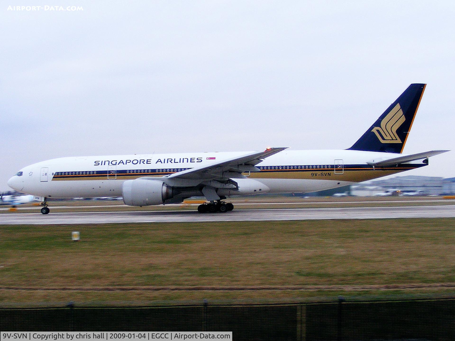 9V-SVN, 2003 Boeing 777-212/ER C/N 30873, Singapore Airlines