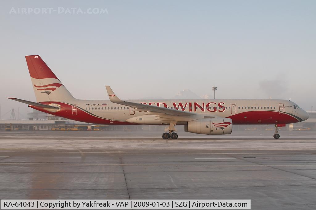 RA-64043, 2008 Tupolev Tu-204-100S C/N 64043, Red Wings Tupolev 204
