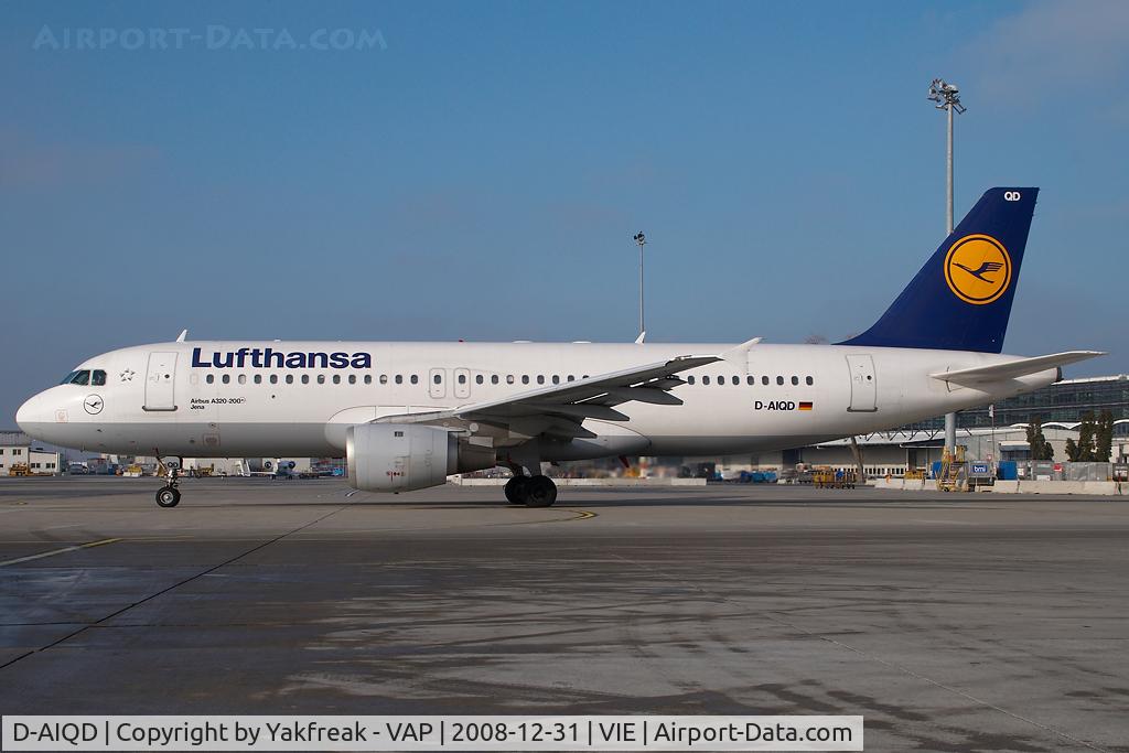 D-AIQD, 1991 Airbus A320-211 C/N 0202, Lufthansa Airbus 320