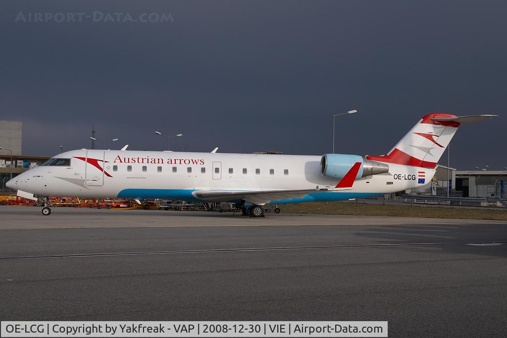 OE-LCG, 1996 Canadair CRJ-200LR (CL-600-2B19) C/N 7103, Austrian Arrows Regionaljet