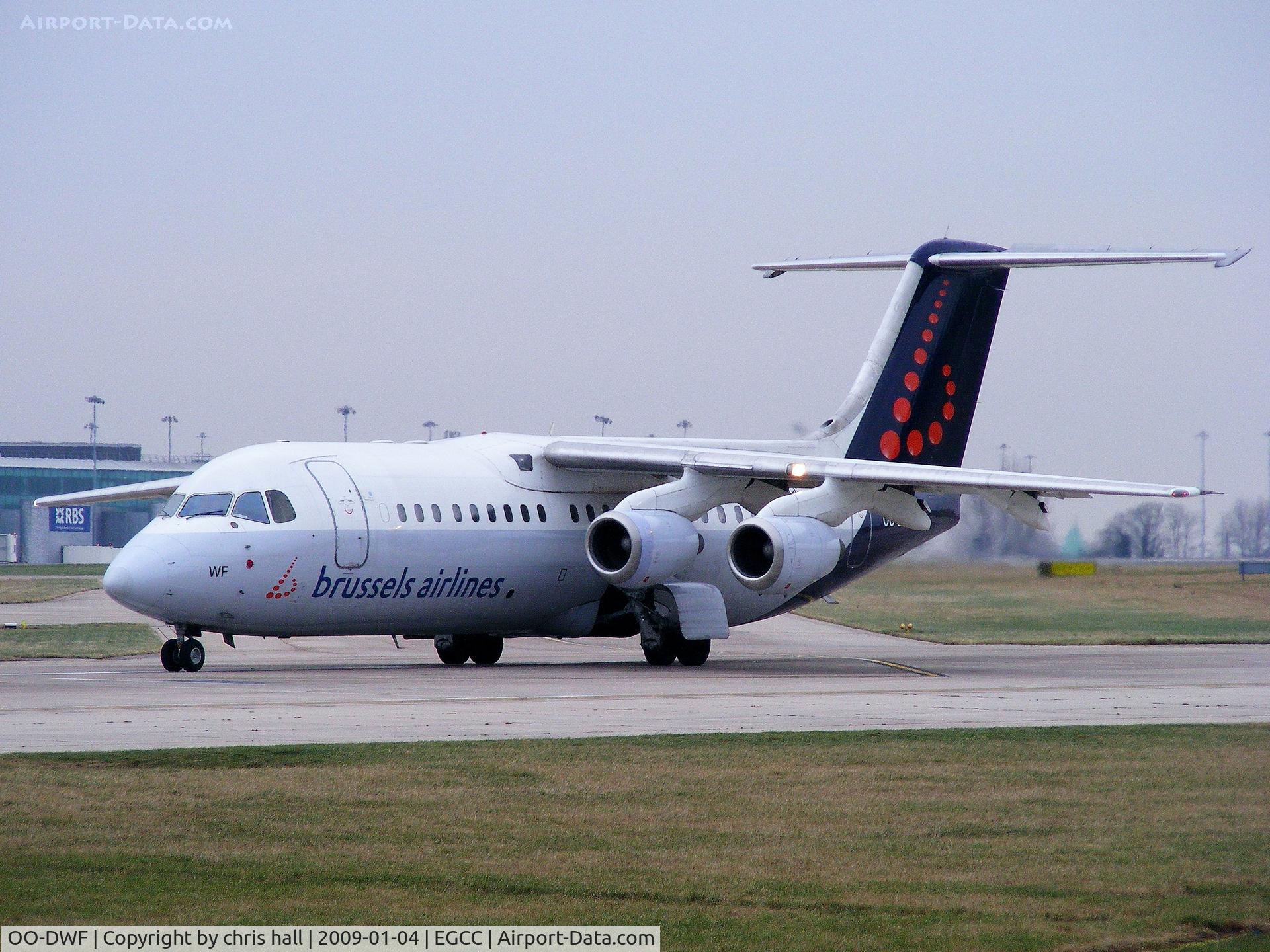OO-DWF, 1998 British Aerospace Avro 146-RJ100 C/N E3332, Brussels Airlines