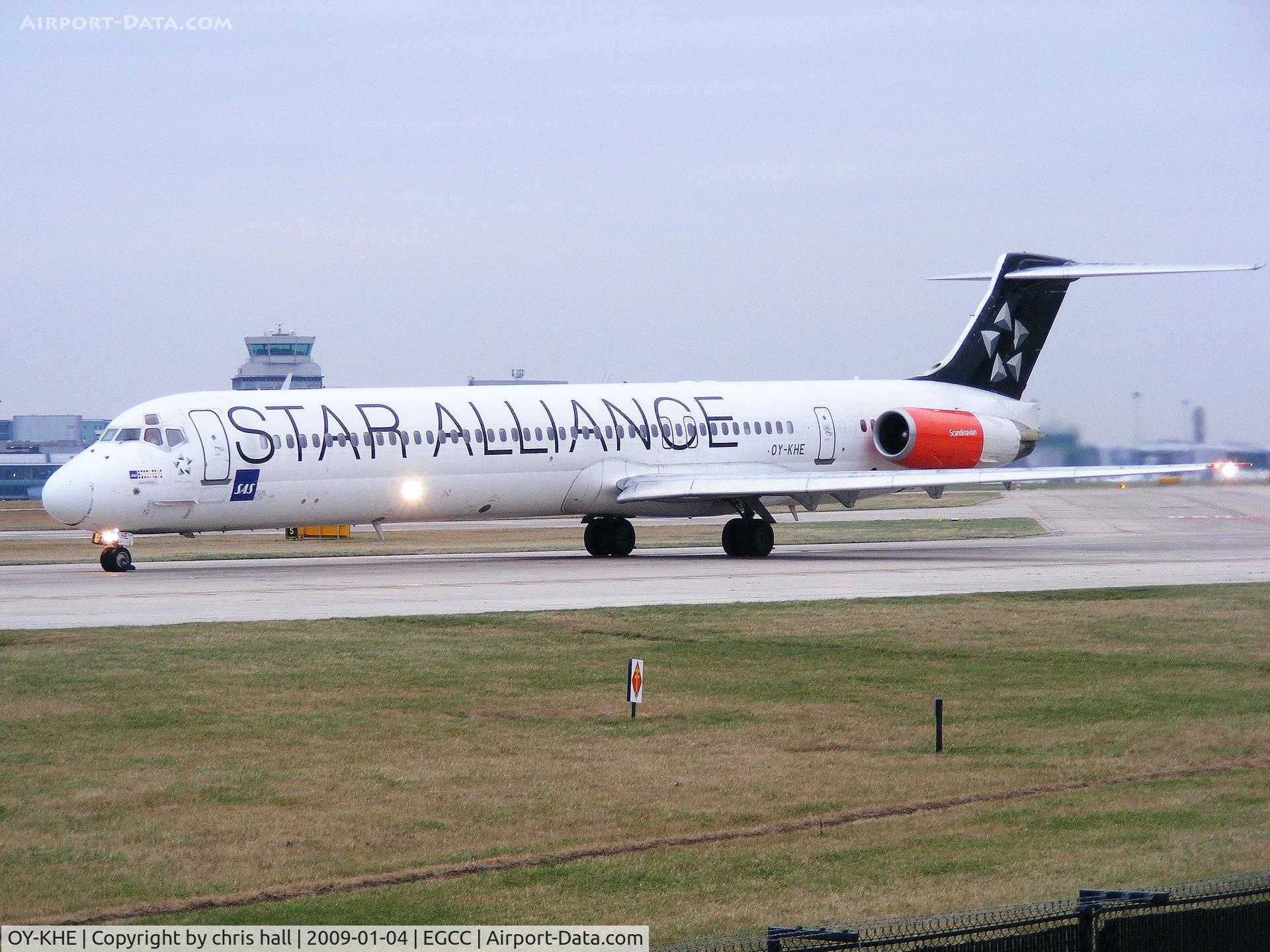 OY-KHE, 1988 McDonnell Douglas MD-82 (DC-9-82) C/N 49604, Scandinavian