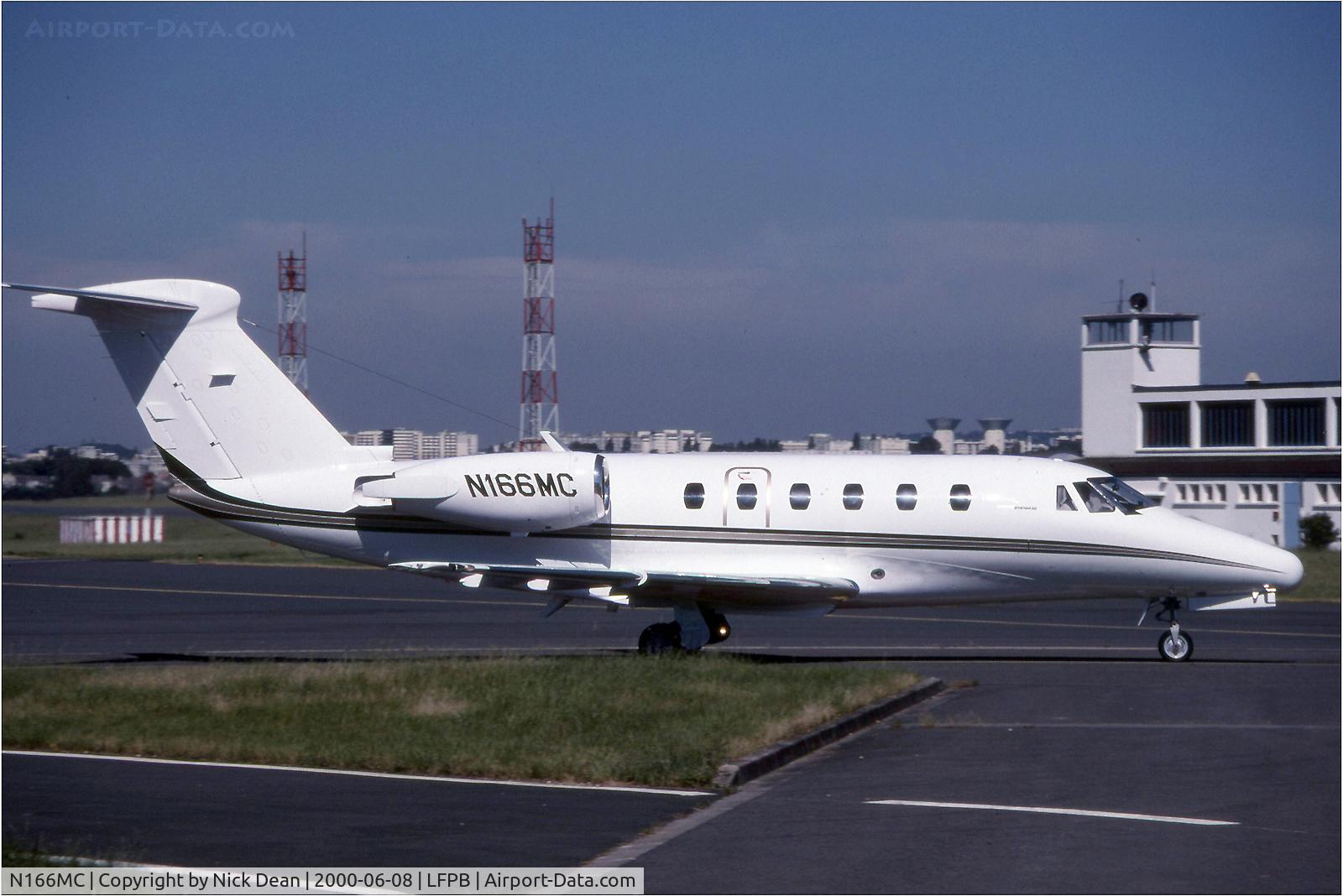 N166MC, 1982 Cessna 650 Citation III C/N 650-0003, LFPB Paris Le Bourget