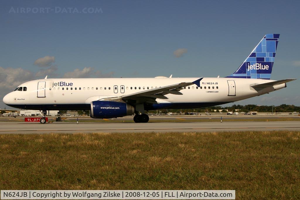 N624JB, 2005 Airbus A320-232 C/N 2520, visitor