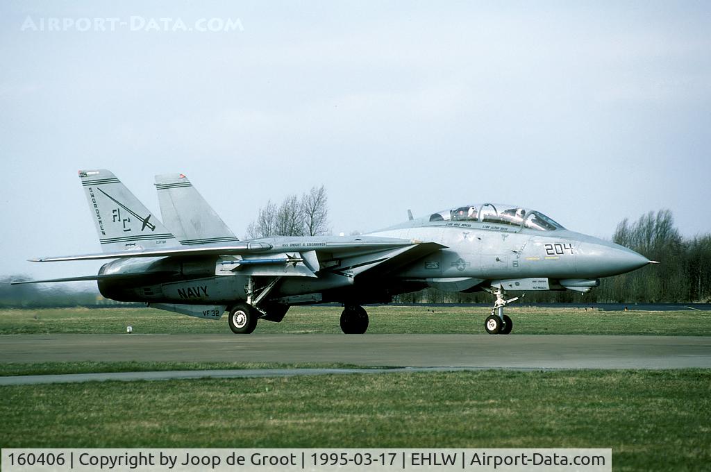 160406, Grumman F-14A Tomcat C/N 262, The stars of the 1995 FWIT exercise were the Tomcats of VF-32.