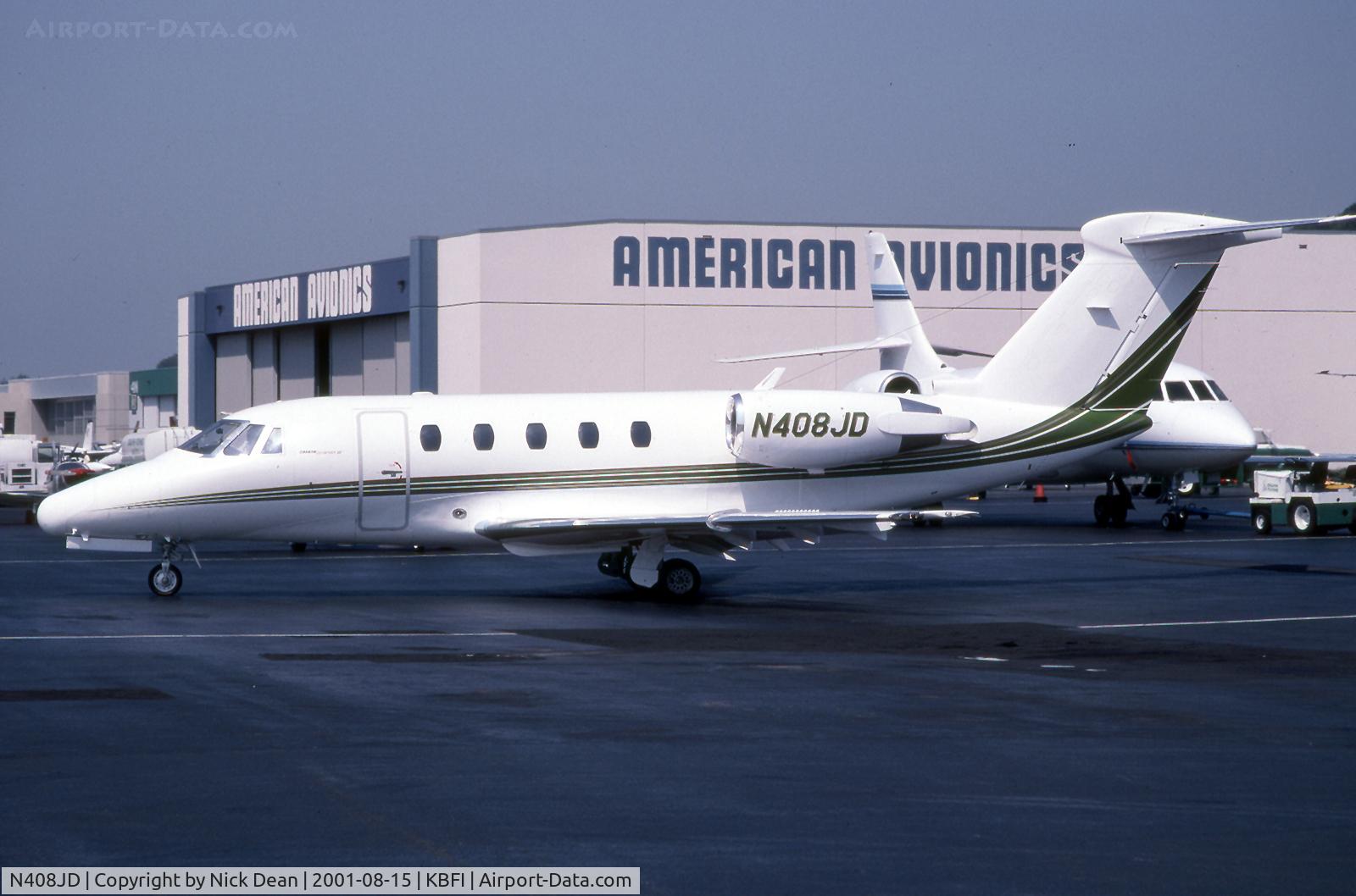 N408JD, 1984 Cessna 650 C/N 650-0035, KBFI