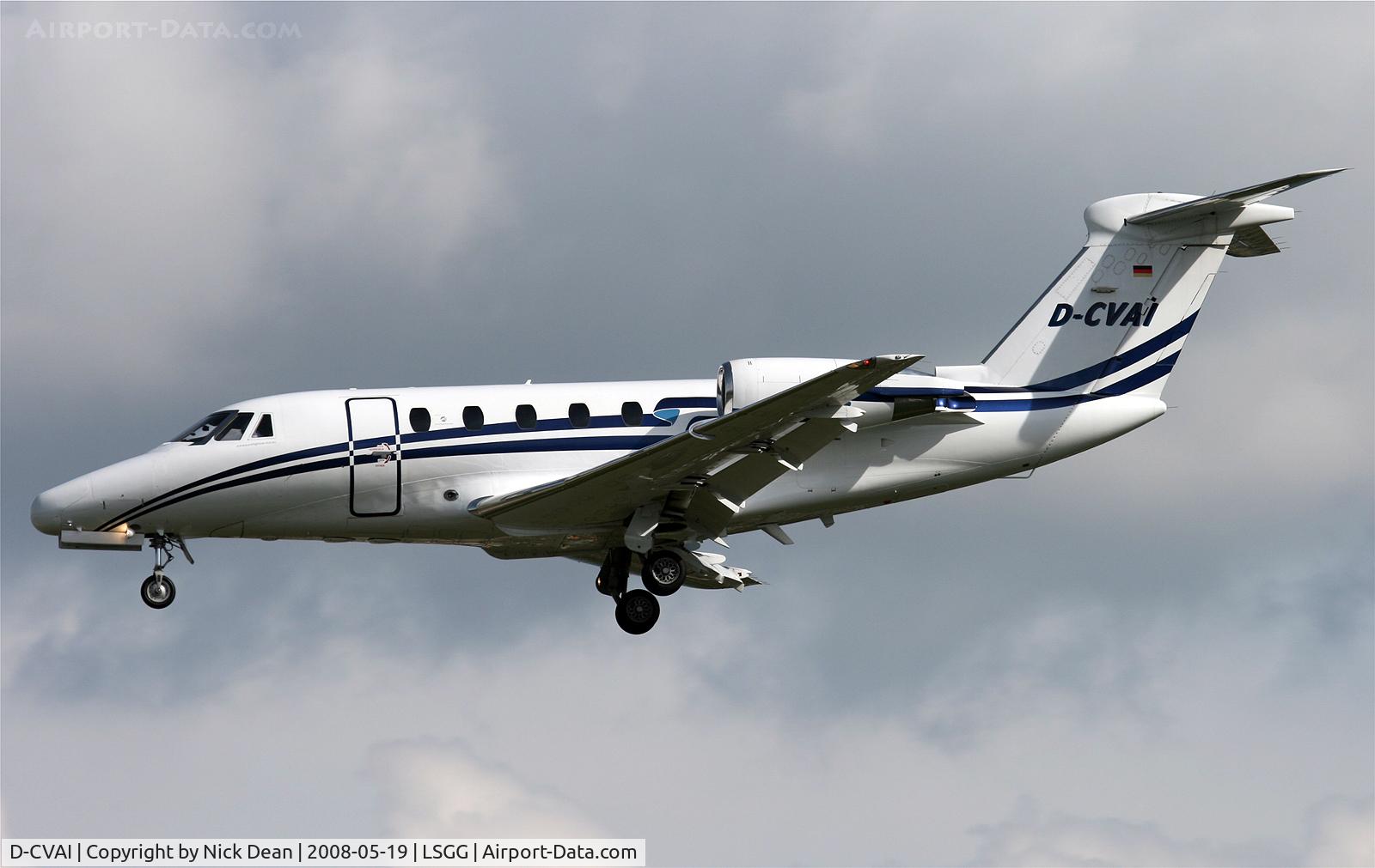 D-CVAI, 1984 Cessna 650 Citation III C/N 650-0037, LSGG