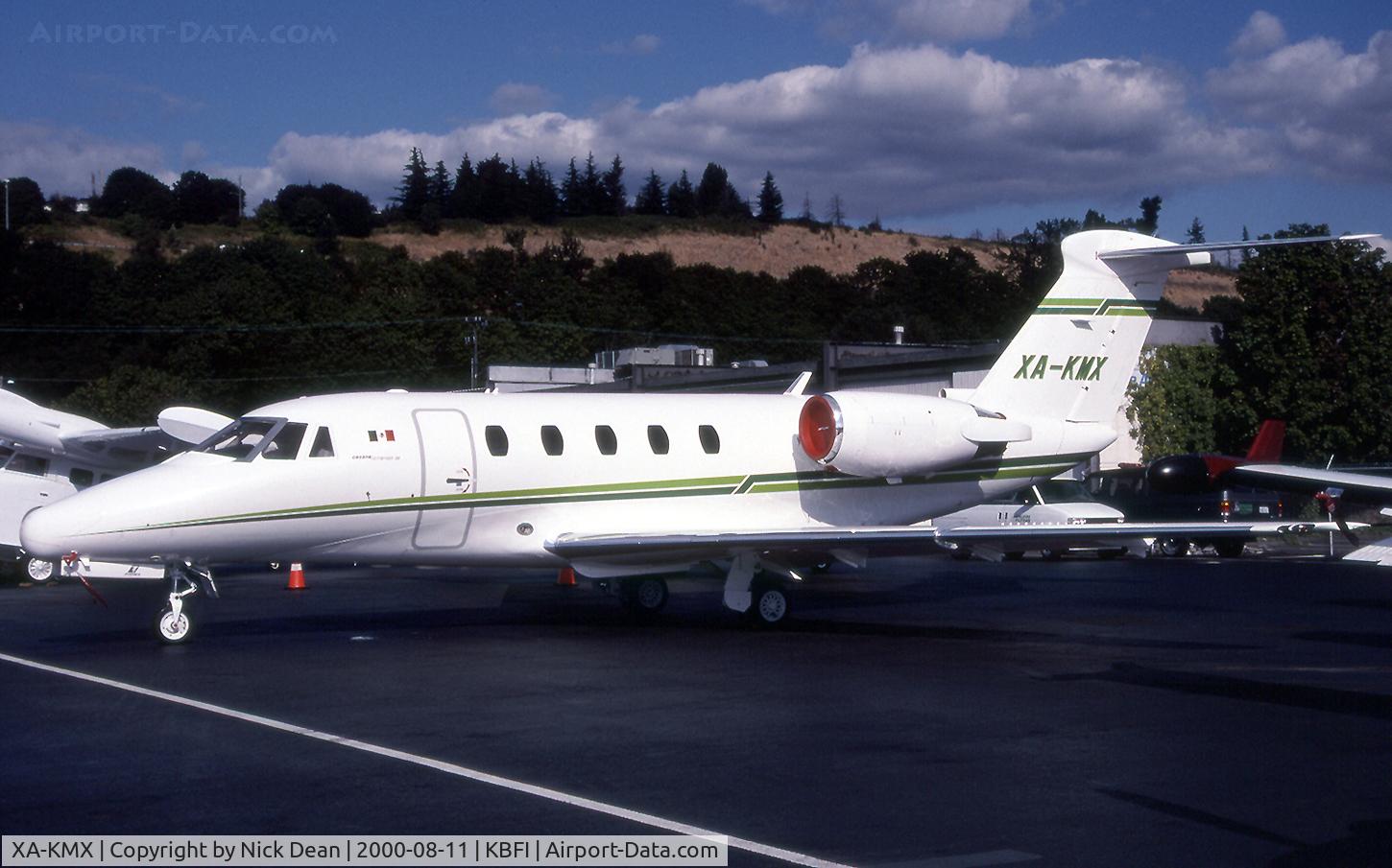 XA-KMX, 1984 Cessna 650 Citation III C/N 650-0039, KBFI