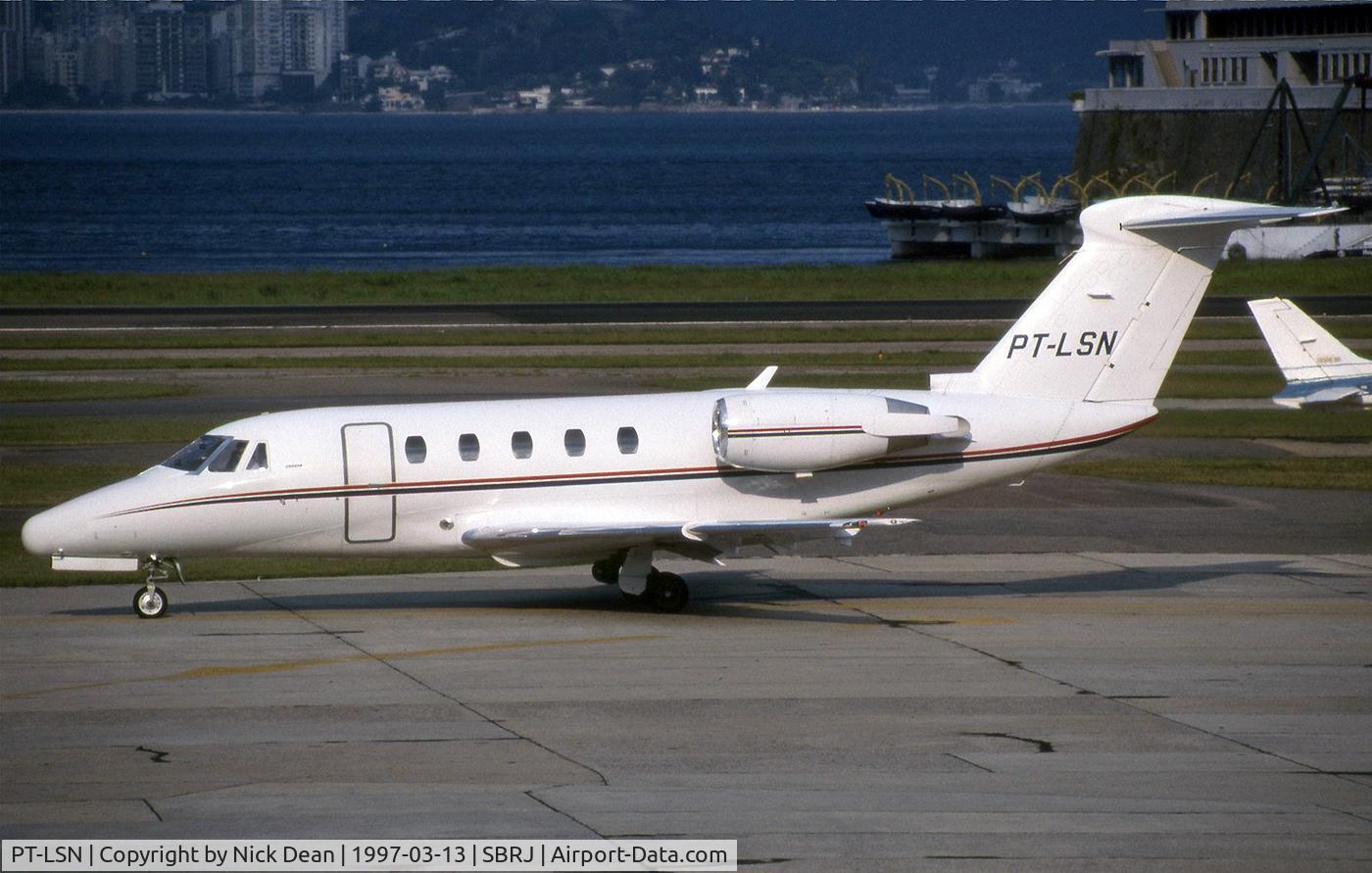 PT-LSN, 1984 Cessna 650 Citation III C/N 650-0049, SBRJ