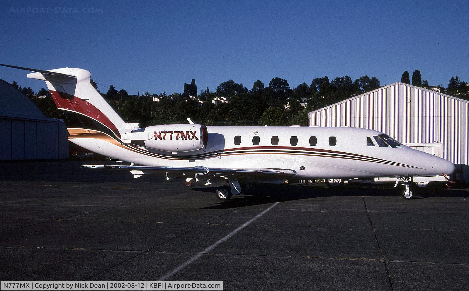 N777MX, 1984 Cessna 650 C/N 650-0051, KBFI