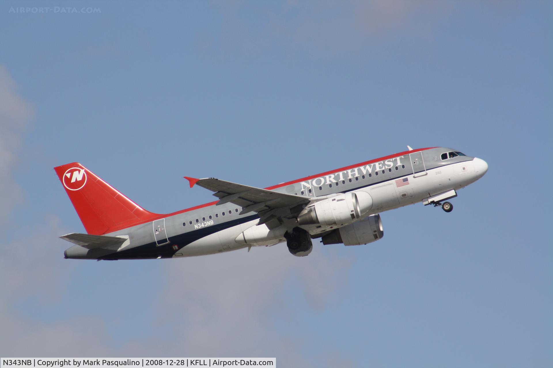 N343NB, 2002 Airbus A319-114 C/N 1752, Airbus A319