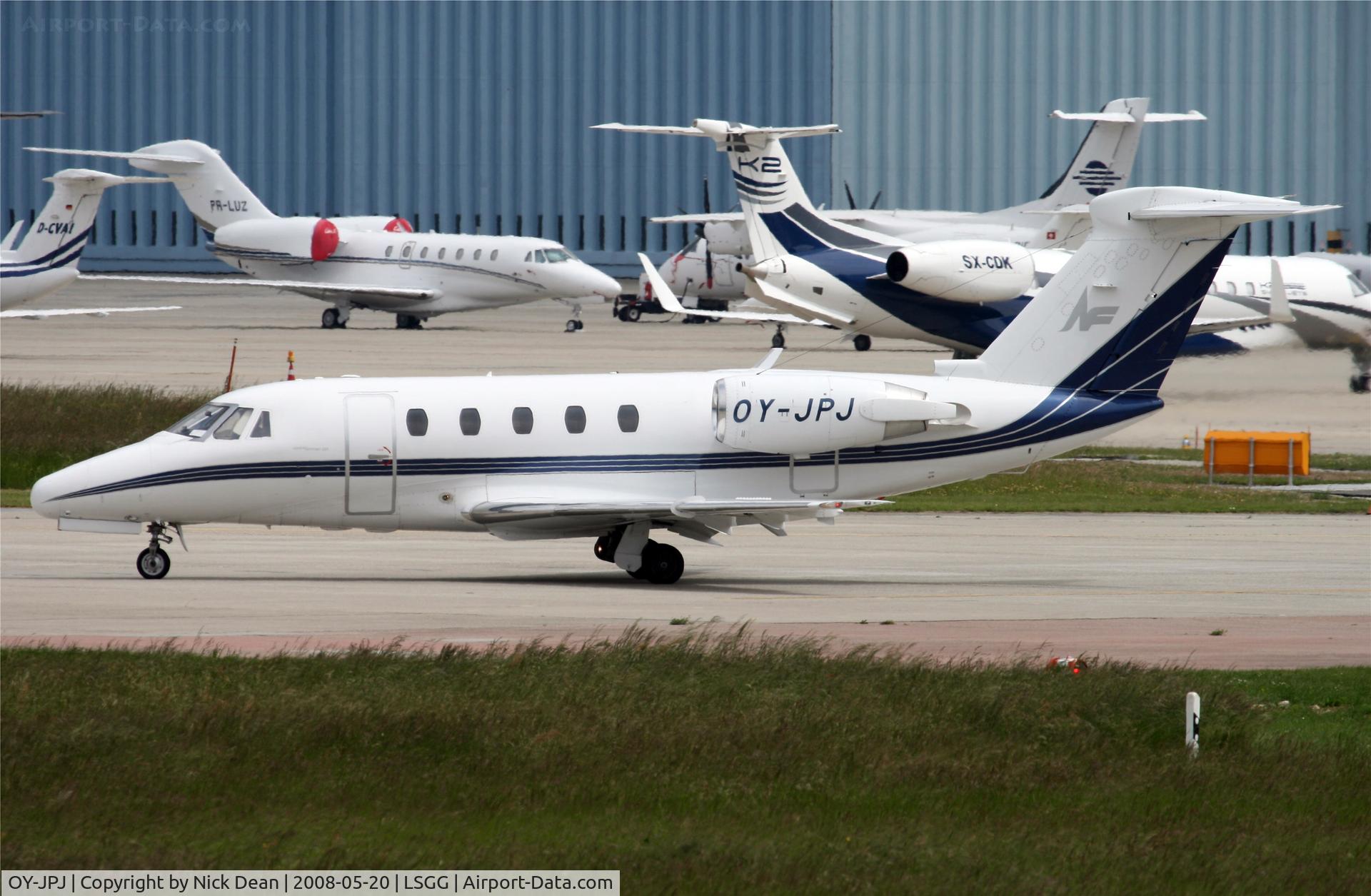 OY-JPJ, 1981 Cessna 650 Citation III C/N 650-0060, LSGG