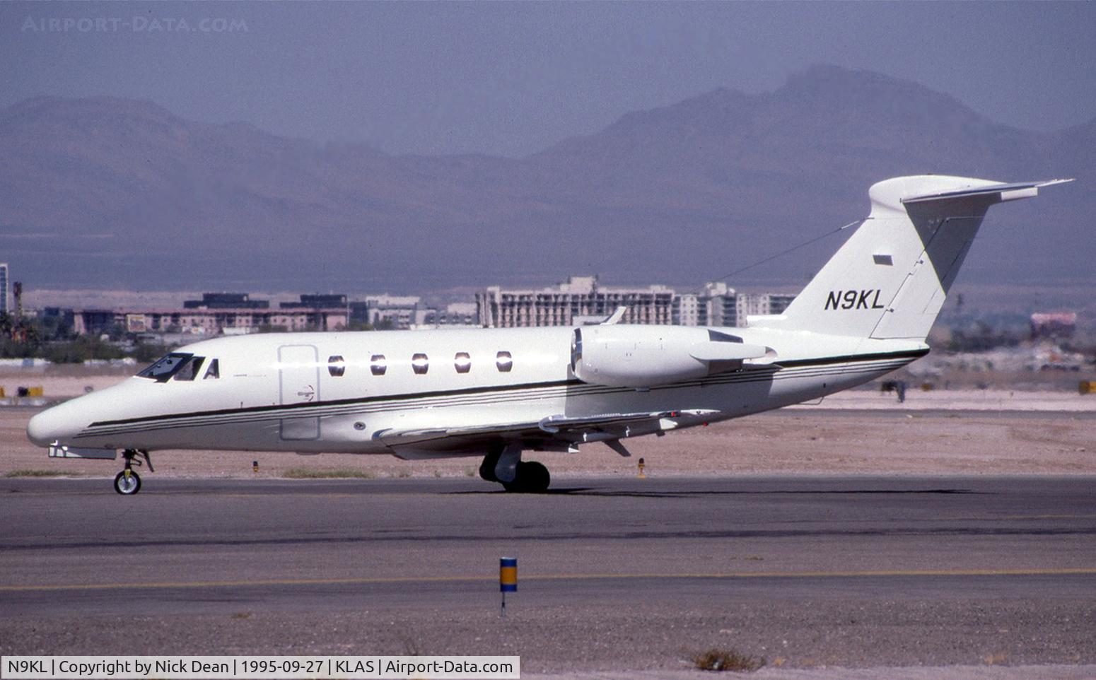 N9KL, 1984 Cessna 650 Citation III C/N 650-0068, KLAS