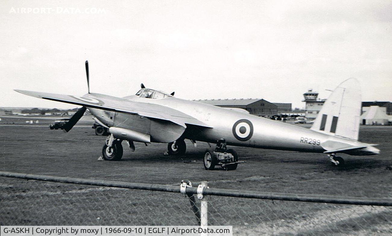 G-ASKH, 1965 De Havilland DH98 Mosquito T.3 C/N RR299, DE HAVILLAND MOSQUITO T.MK III