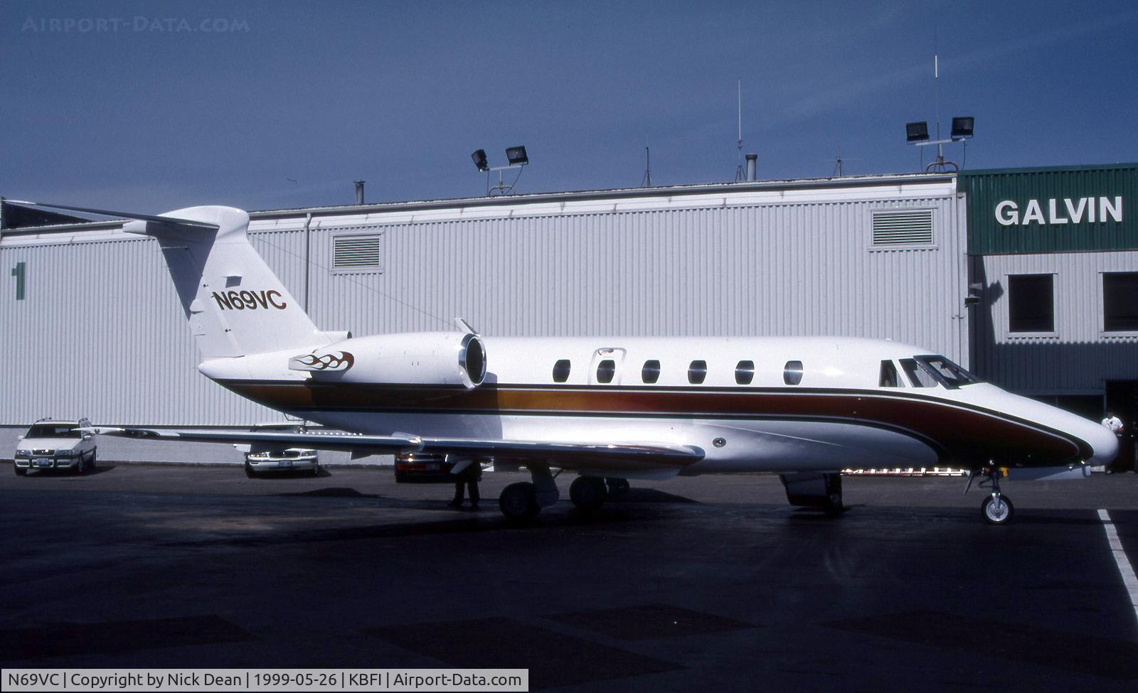 N69VC, 1985 Cessna 650 Citation III C/N 650-0079, KBFI
