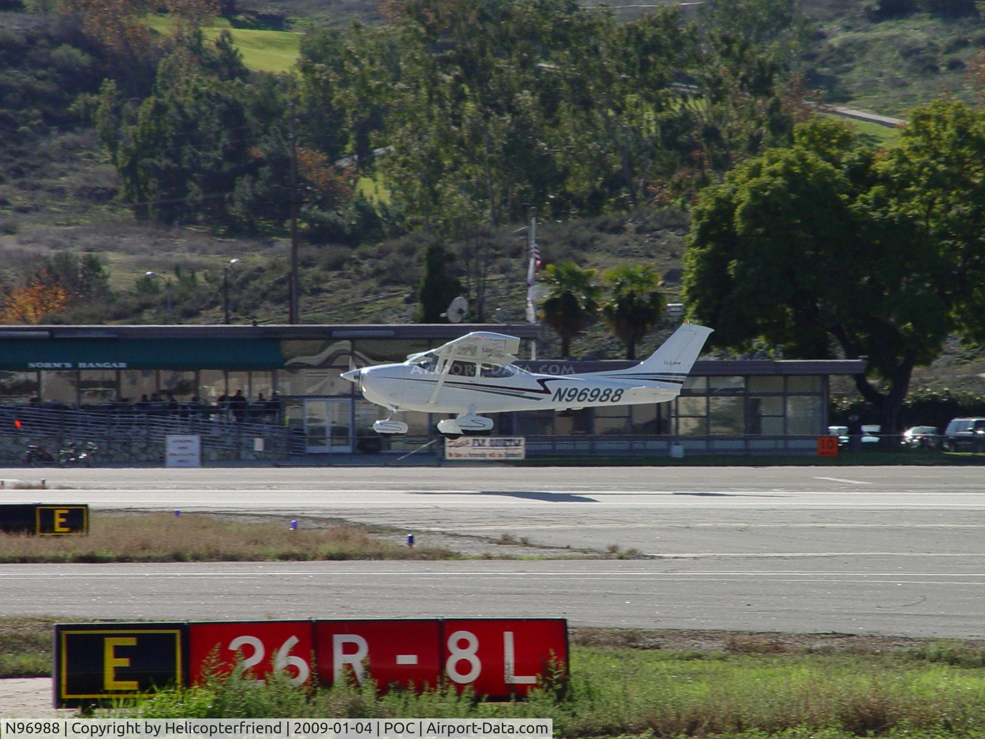 N96988, 1979 Cessna 182Q Skylane C/N 18266925, Lift off 8R at Brackett