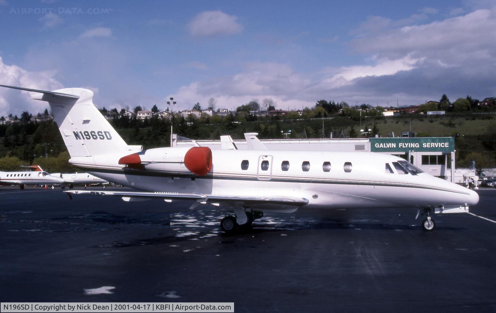 N196SD, 1985 Cessna 650 Citation III C/N 650-0093, KBFI