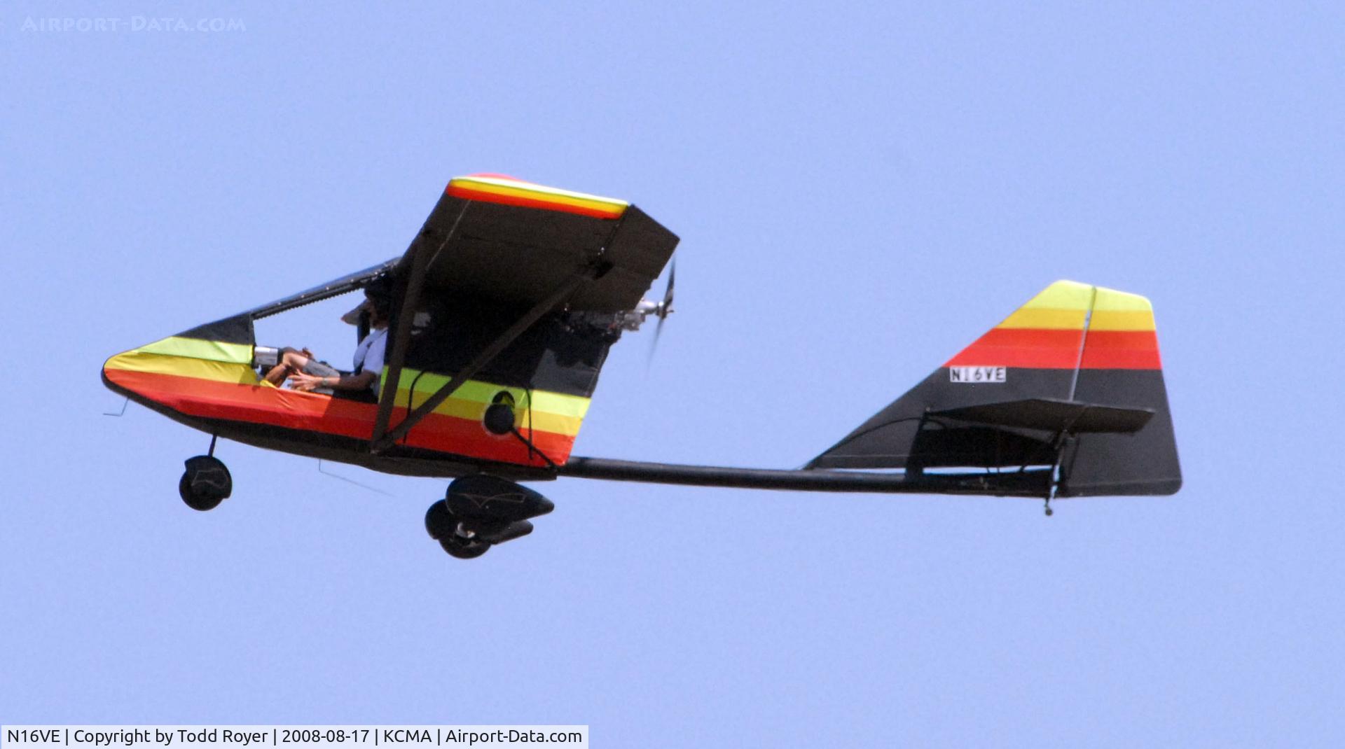 N16VE, 2003 CGS Aviation Hawk Arrow C/N 001, Camarillo Airshow 2008