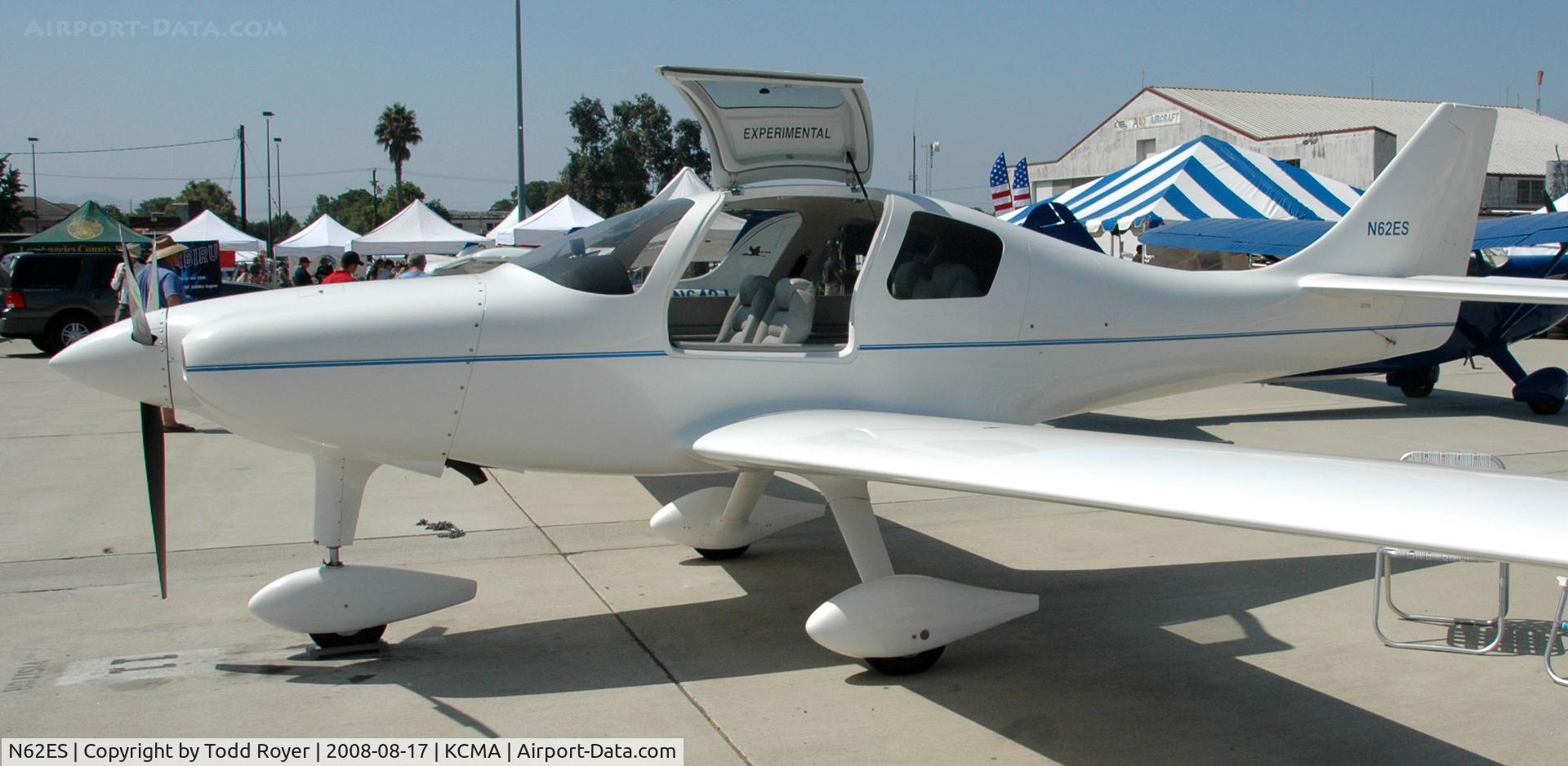 N62ES, 1997 Lancair ES C/N 010, Camarillo Airshow 2008