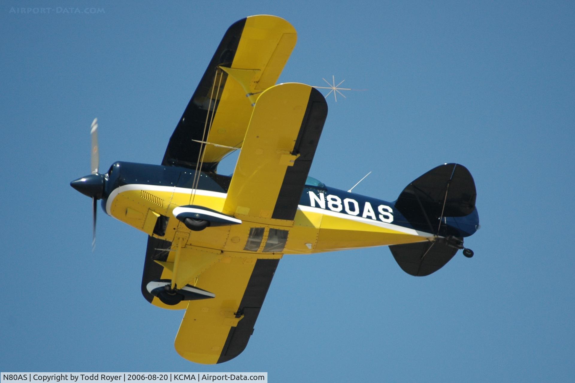 N80AS, 1992 Pitts S-2B Special C/N 5244, Camarillo Airshow 2006