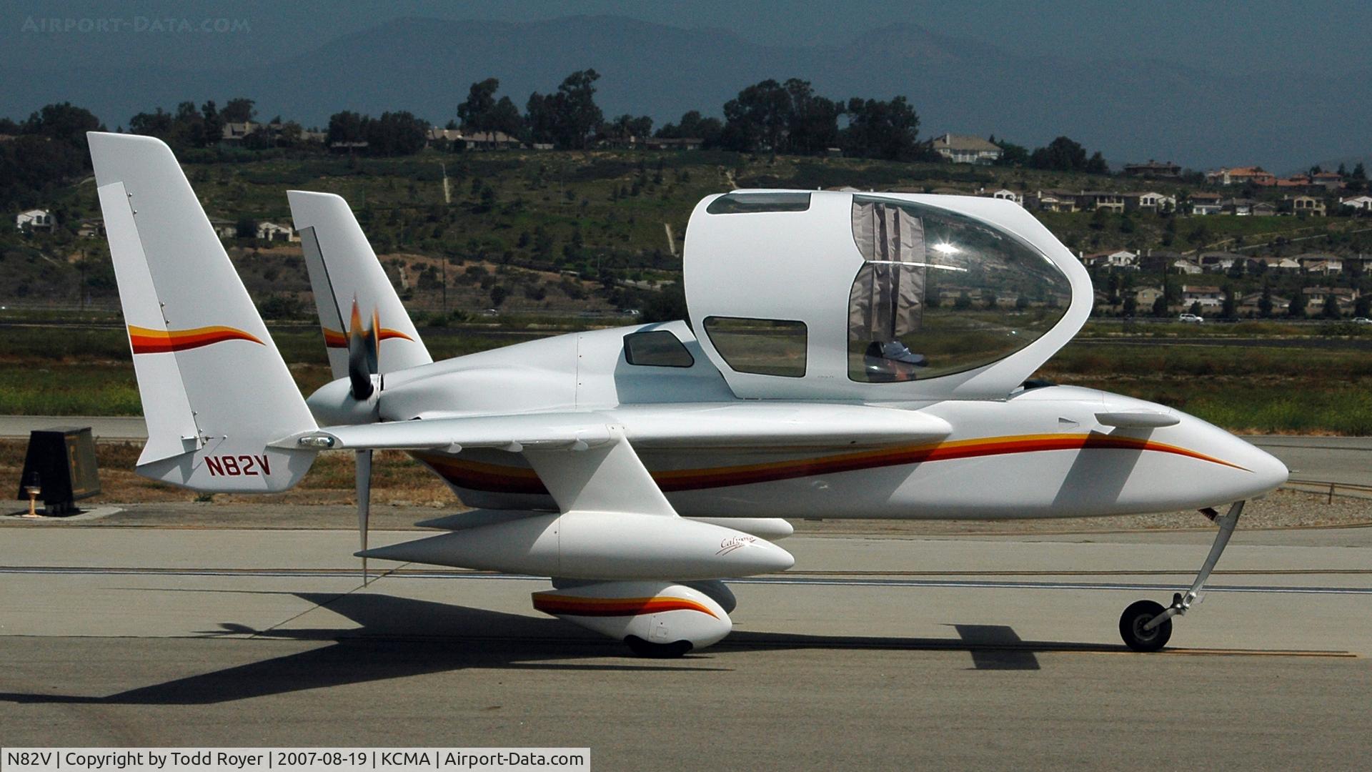 N82V, 2004 Co-Z Cozy IV C/N 0379, Camarillo airshow 2007