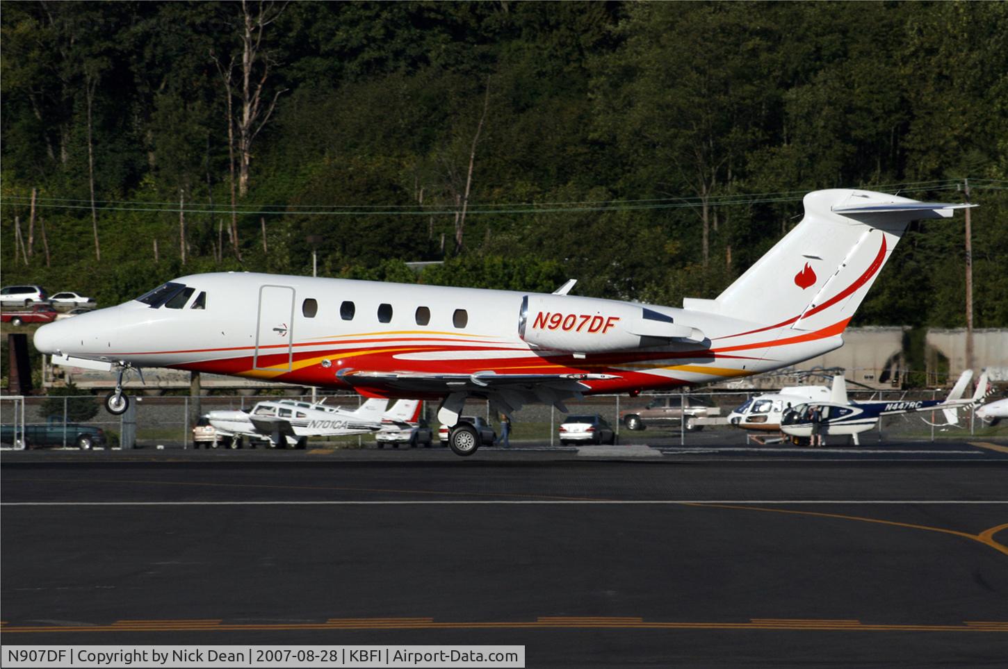 N907DF, 1987 Cessna 650 C/N 650-0120, KBFI