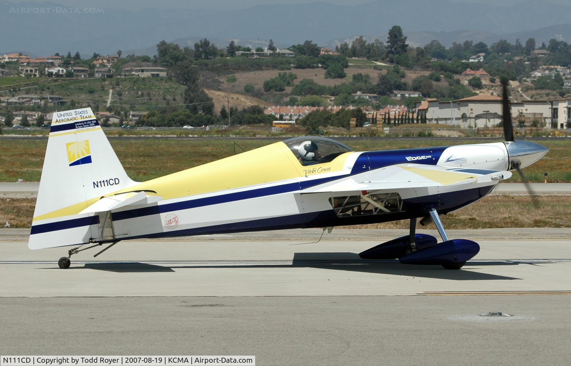 N111CD, 1999 Zivko Edge 540 C/N 0026, Camarillo airshow 2007