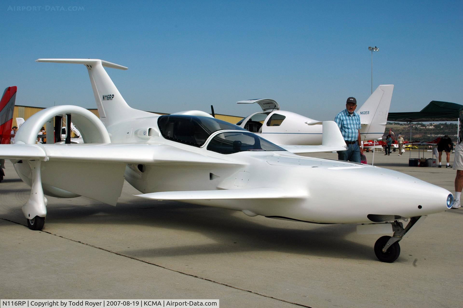 N116RP, Parker Alienair 1 C/N PS1, Camarillo airshow 2007