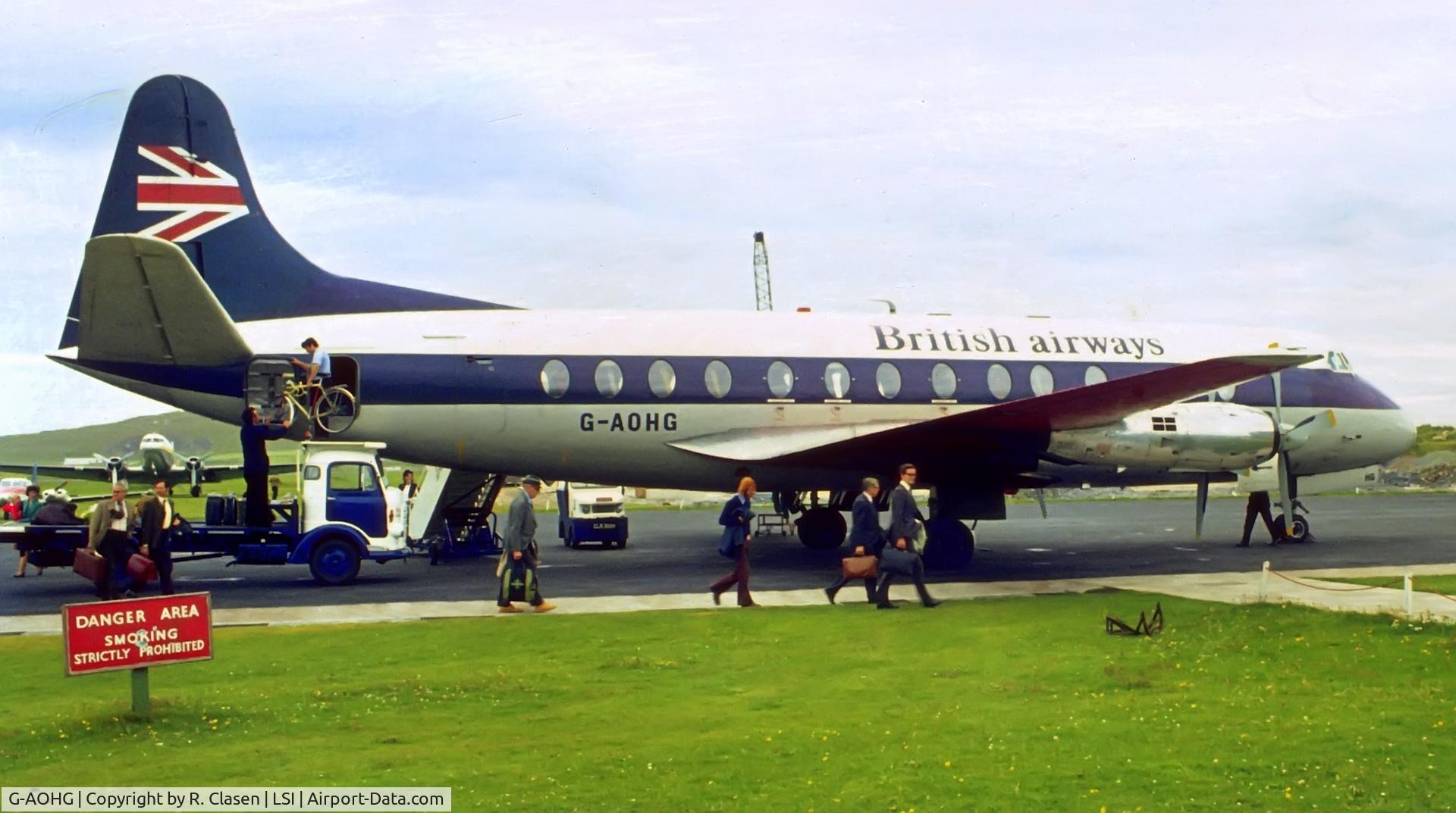 G-AOHG, 1957 Vickers Viscount 802 C/N 156, Vickers Viscount 802