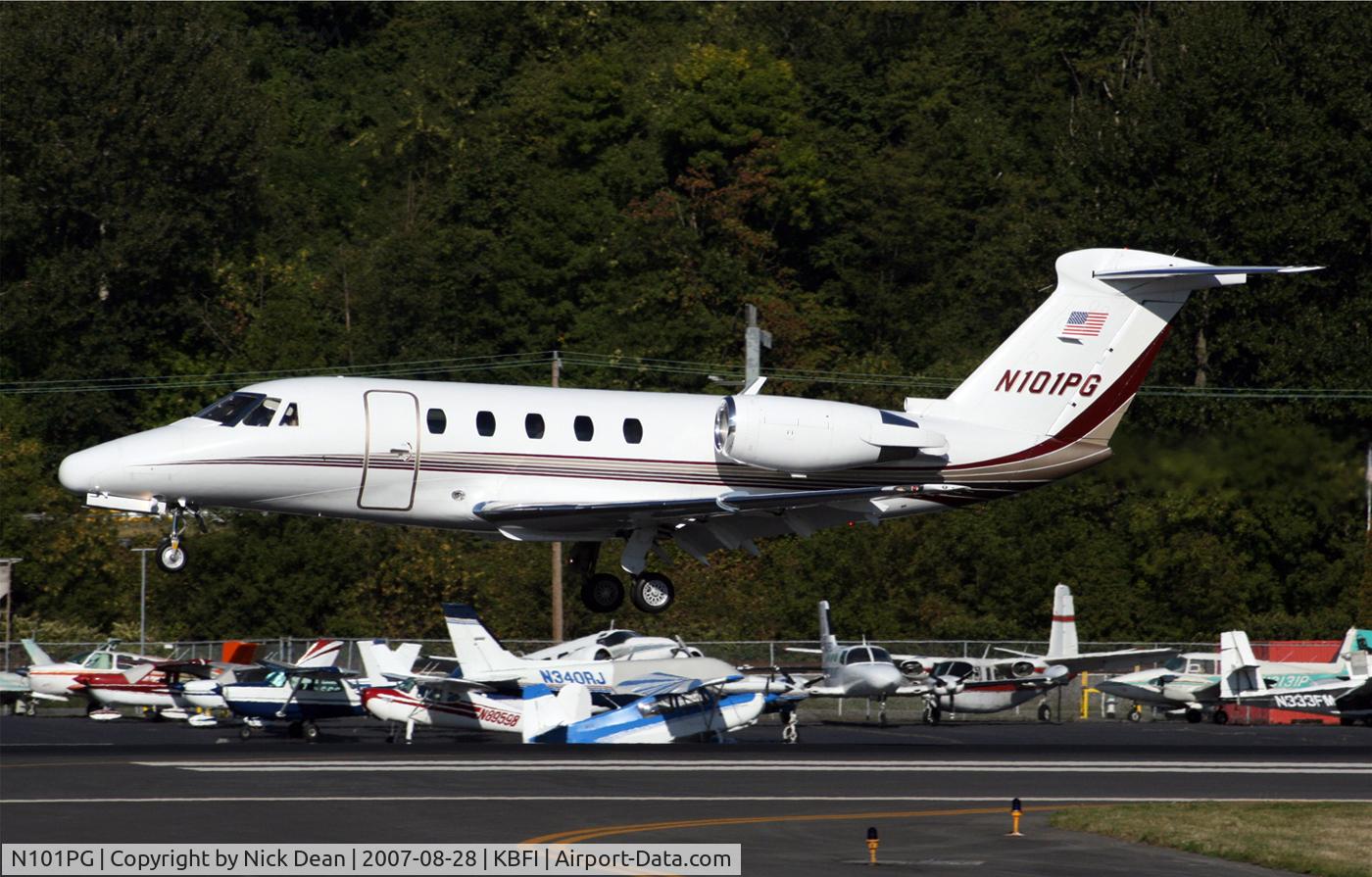 N101PG, 1986 Cessna 650 Citation III C/N 650-0126, KBFI