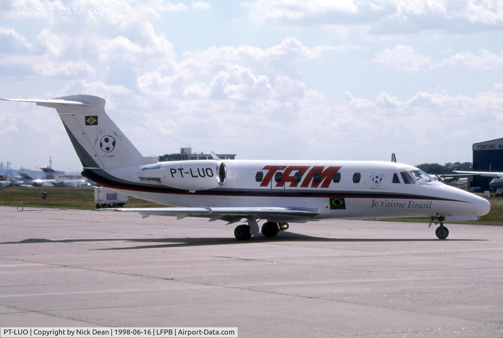 PT-LUO, 1987 Cessna 650 Citation III C/N 650-0129, LFPB Paris Le Bourget