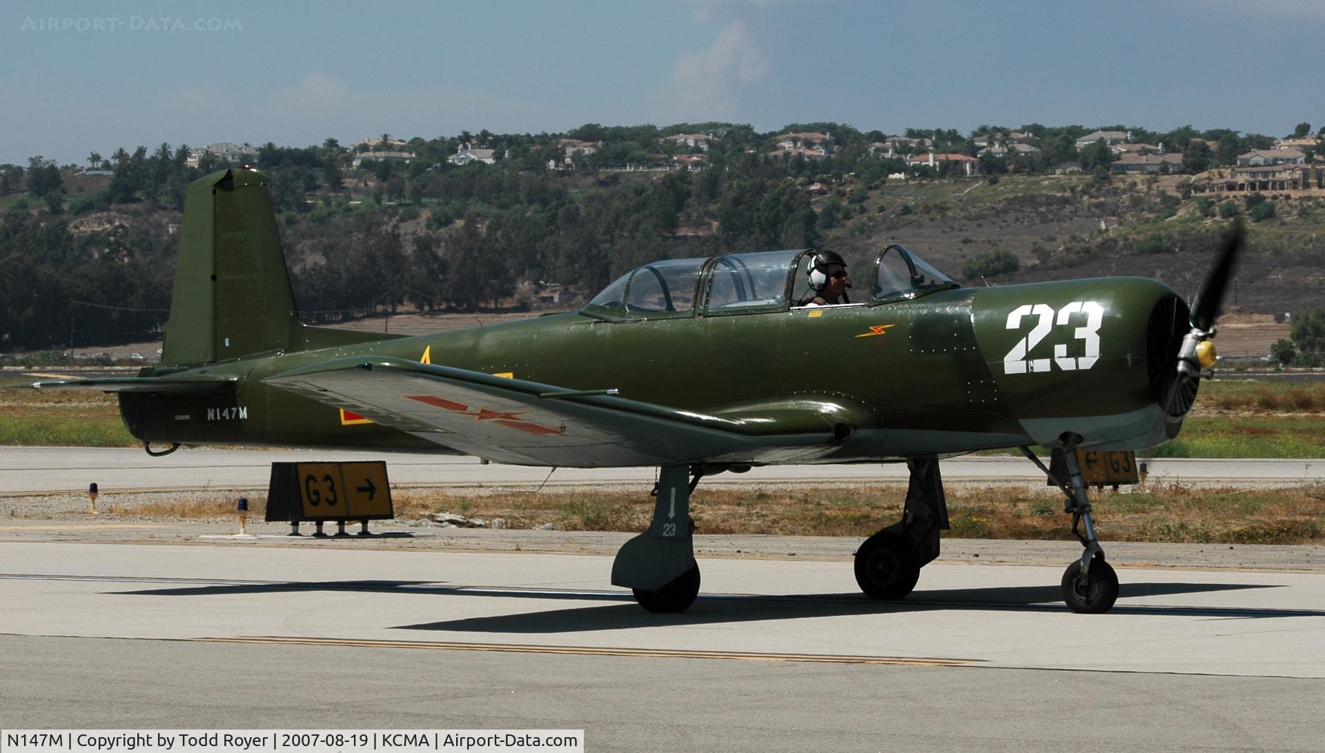 N147M, Nanchang CJ-6A C/N 4232020, Camarillo airshow 2007