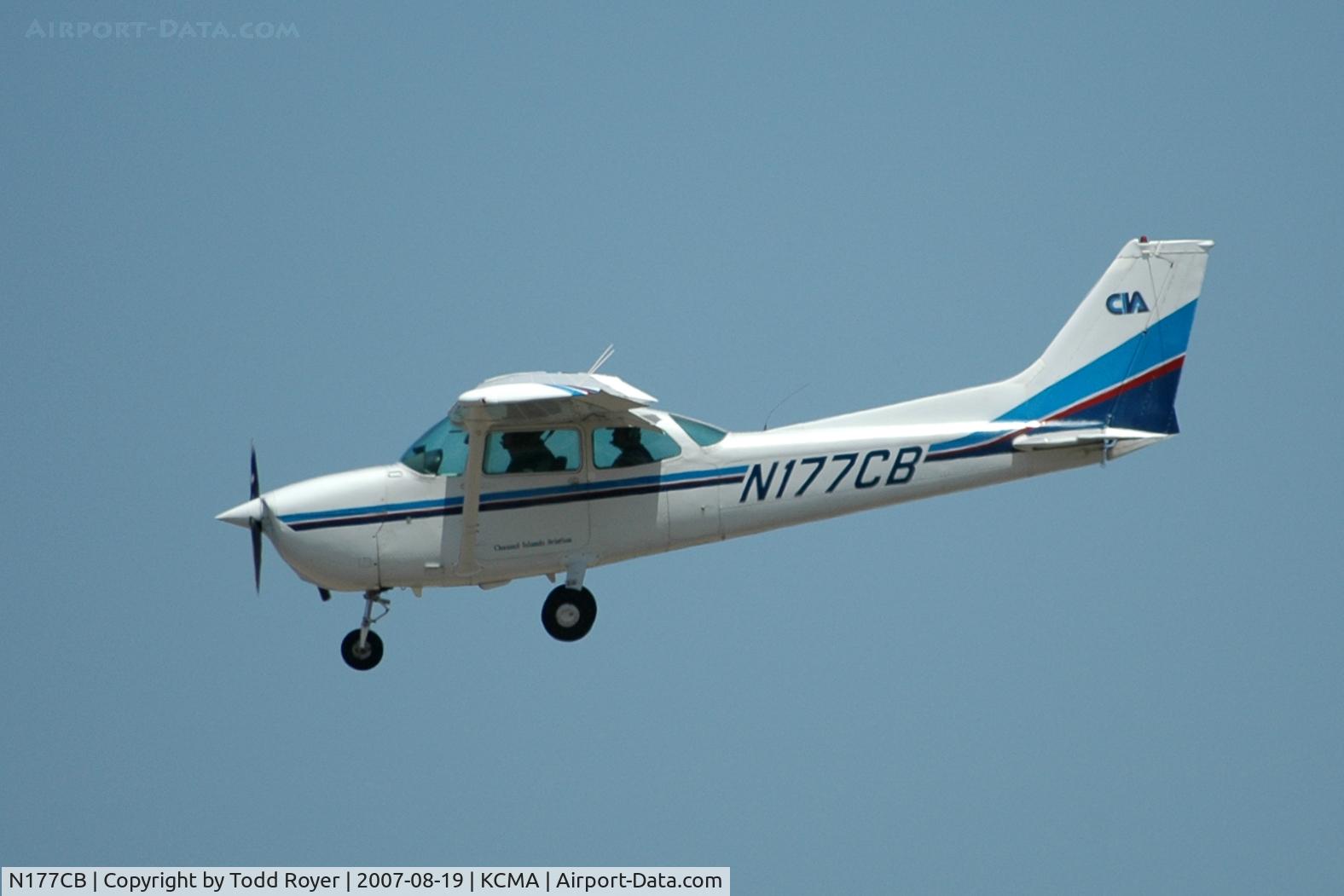 N177CB, 1980 Cessna 172P C/N 172-74204, Camarillo airshow 2007