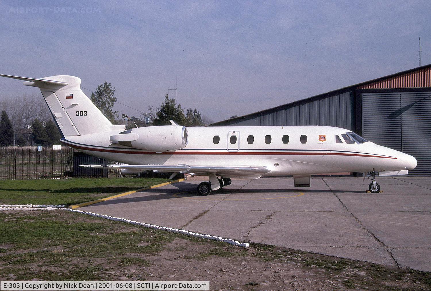 E-303, 1987 Cessna 650 Citation III C/N 650-0131, SCTI