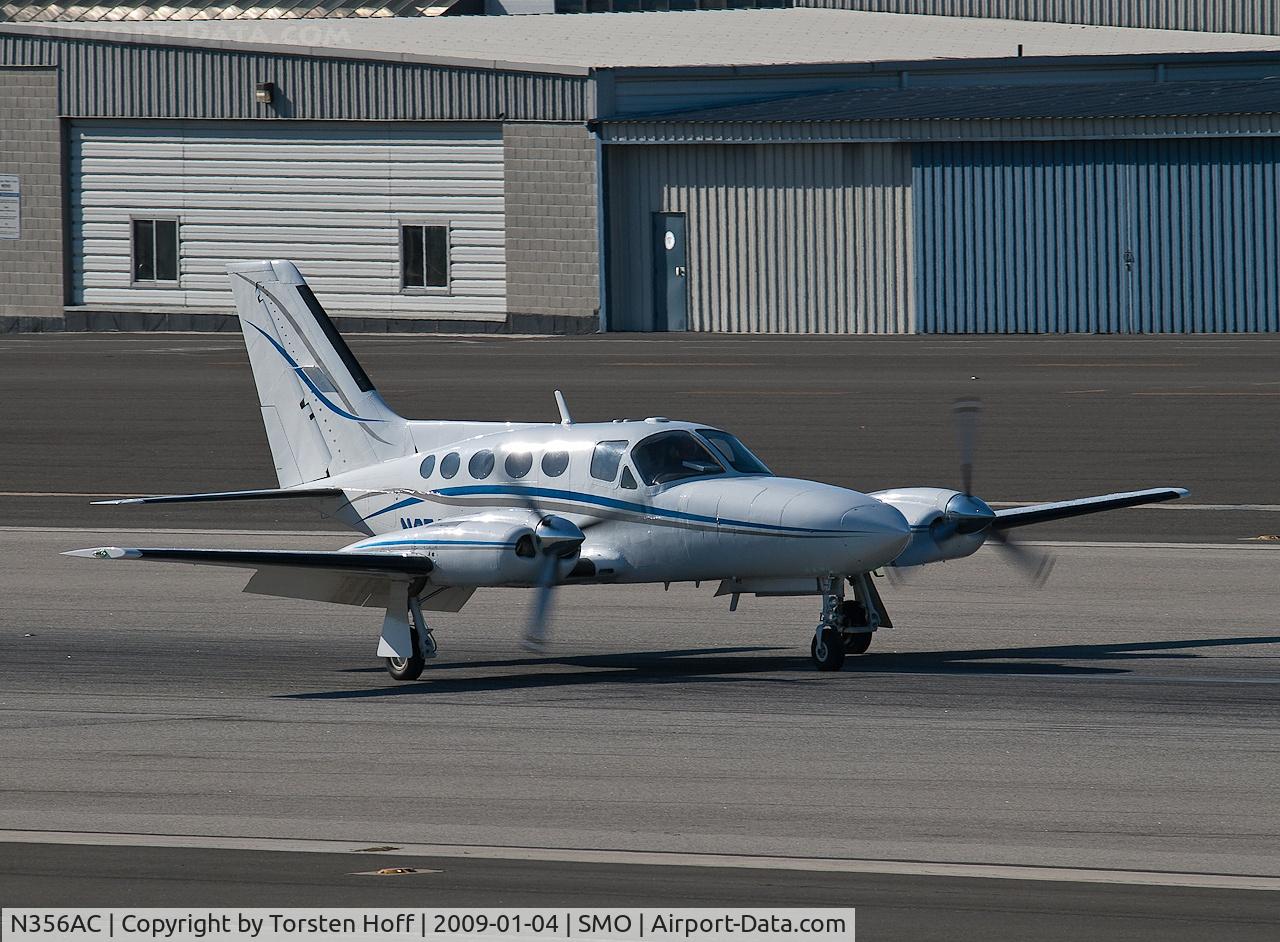 N356AC, 1983 Cessna 421C Golden Eagle C/N 421C1401, N356AC arriving on RWY 03