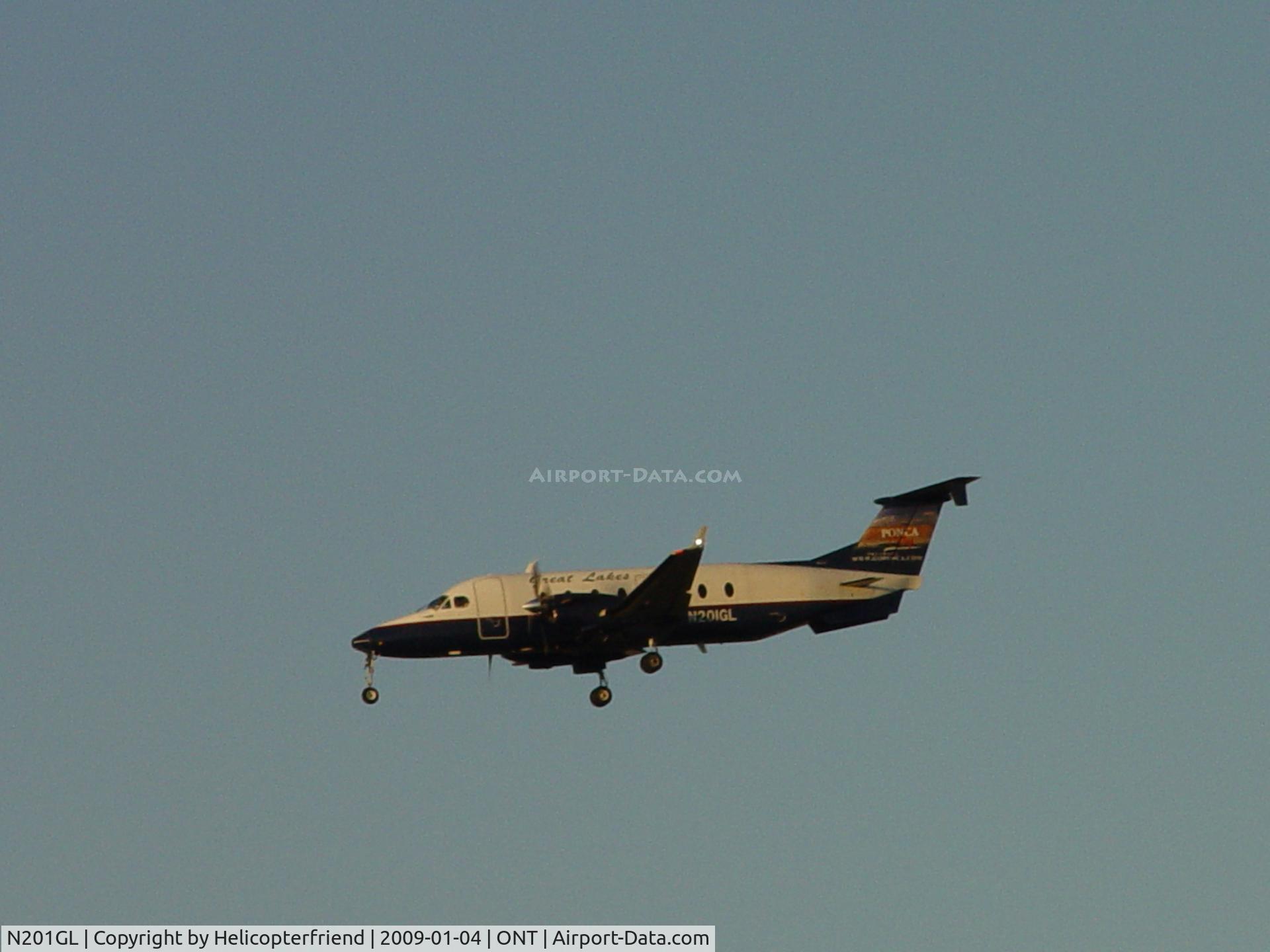 N201GL, 1996 Beech 1900D C/N UE-201, Final for Ontario