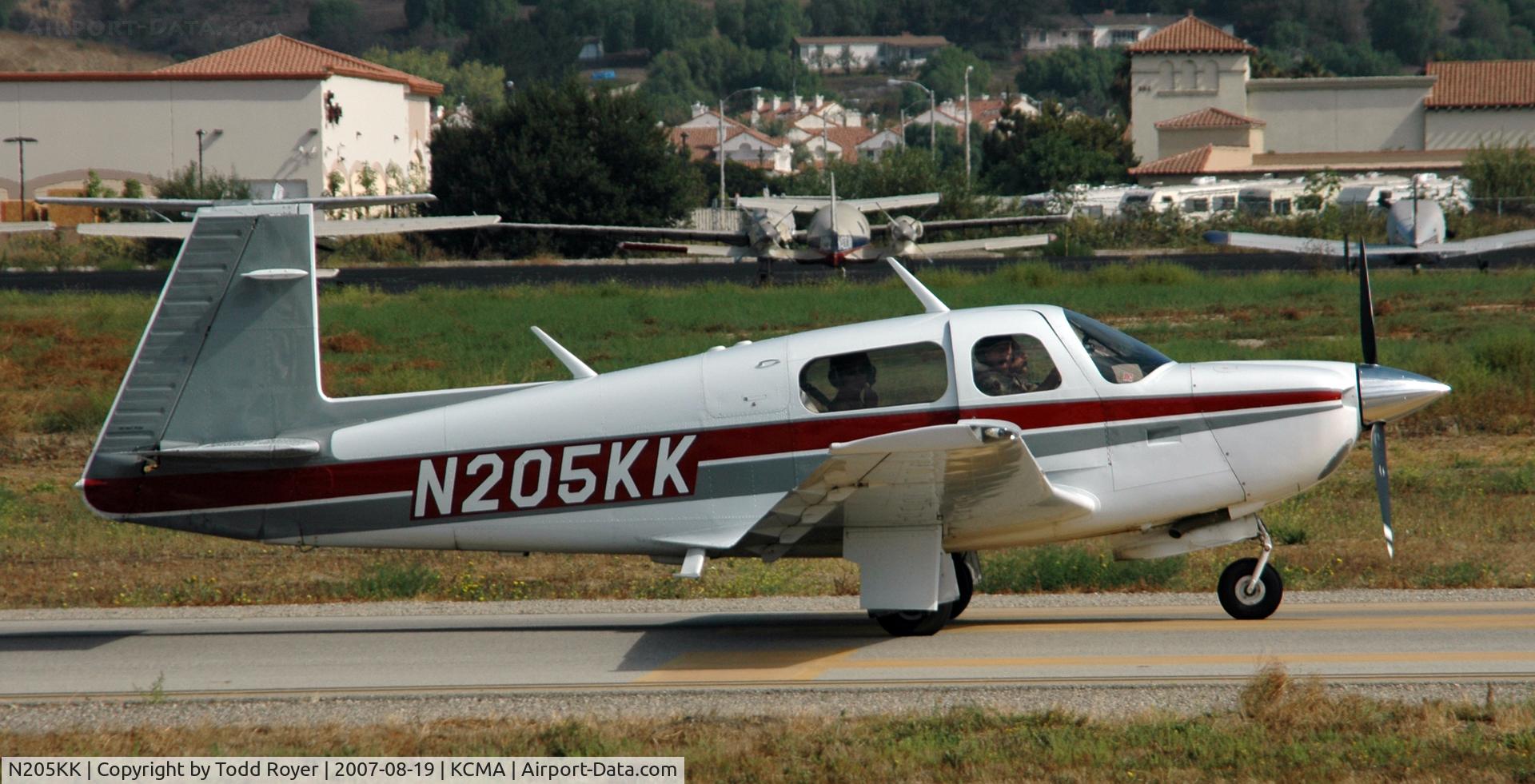 N205KK, Mooney M20J 201 C/N 24-3054, Camarillo Airshow 2008