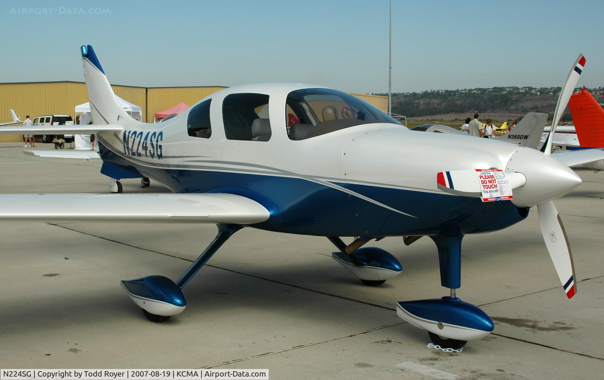 N224SG, 2006 Lancair ES C/N ES-157, Camarillo airshow 2007