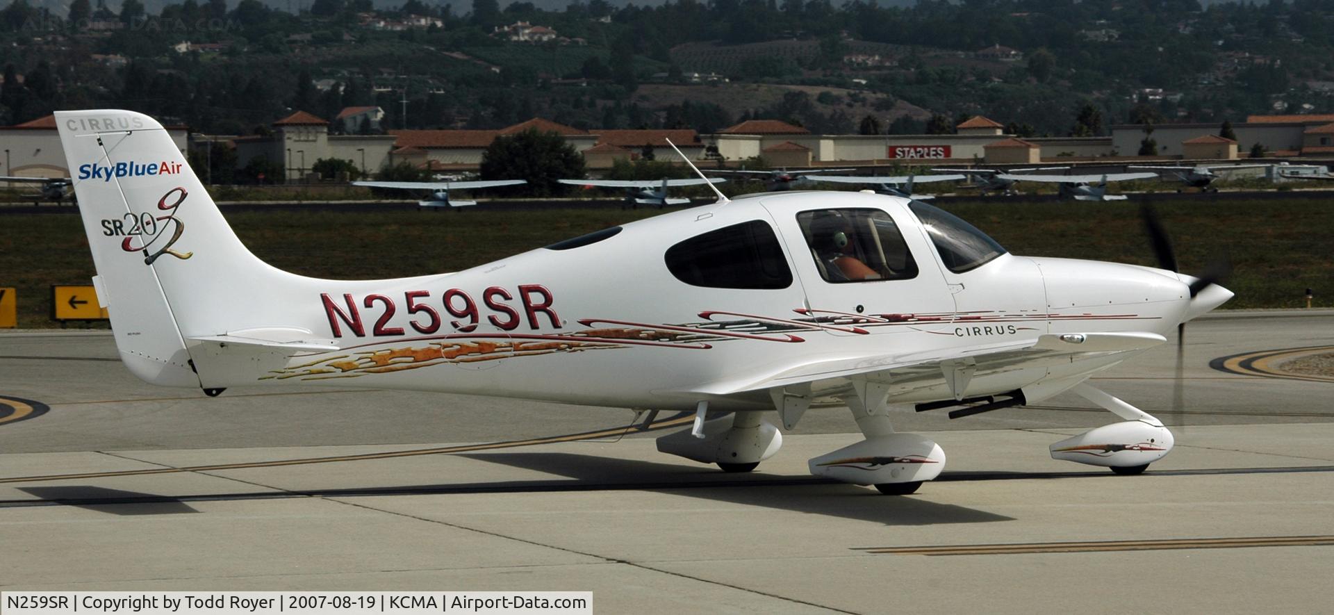 N259SR, 2006 Cirrus SR20 C/N 1749, Camarillo airshow 2007