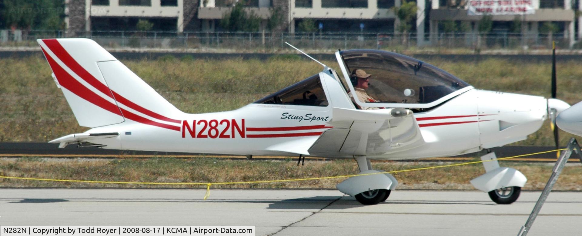N282N, 2005 TL Ultralight TL-2000 Sting Sport C/N TLUSA120, Camarillo Airshow 2008