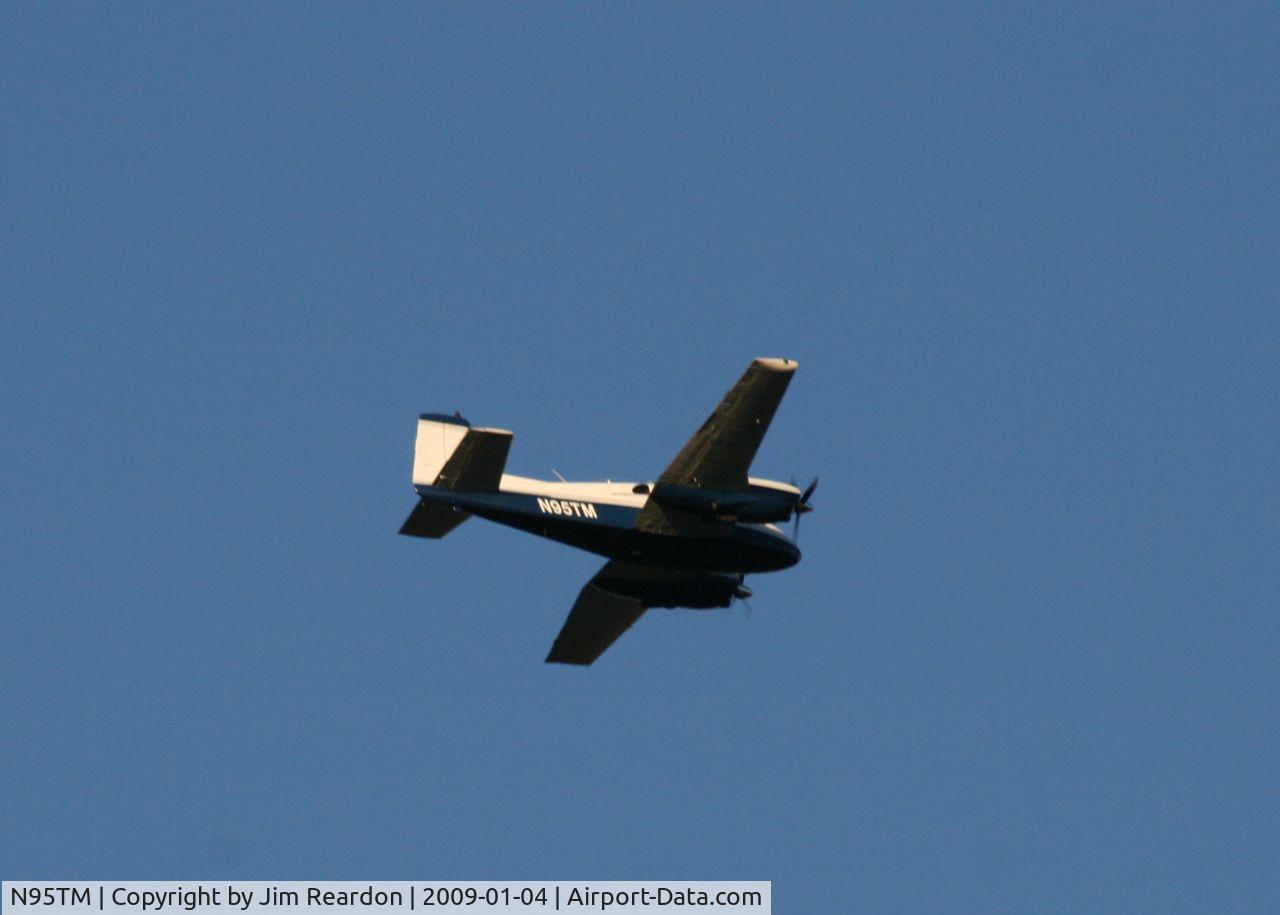 N95TM, 1958 Beech F50 C/N FH-82, Cruising over Cleveland National Forest