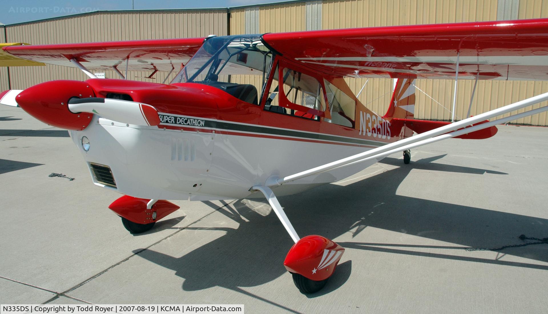 N335DS, 2008 American Champion 8KCAB Super Decathlon C/N 1070-2008, Camarillo airshow 2007