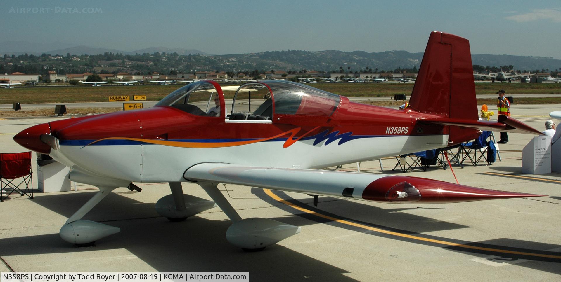 N358PS, 2005 Vans RV-9A C/N 90967, Camarillo airshow 2007