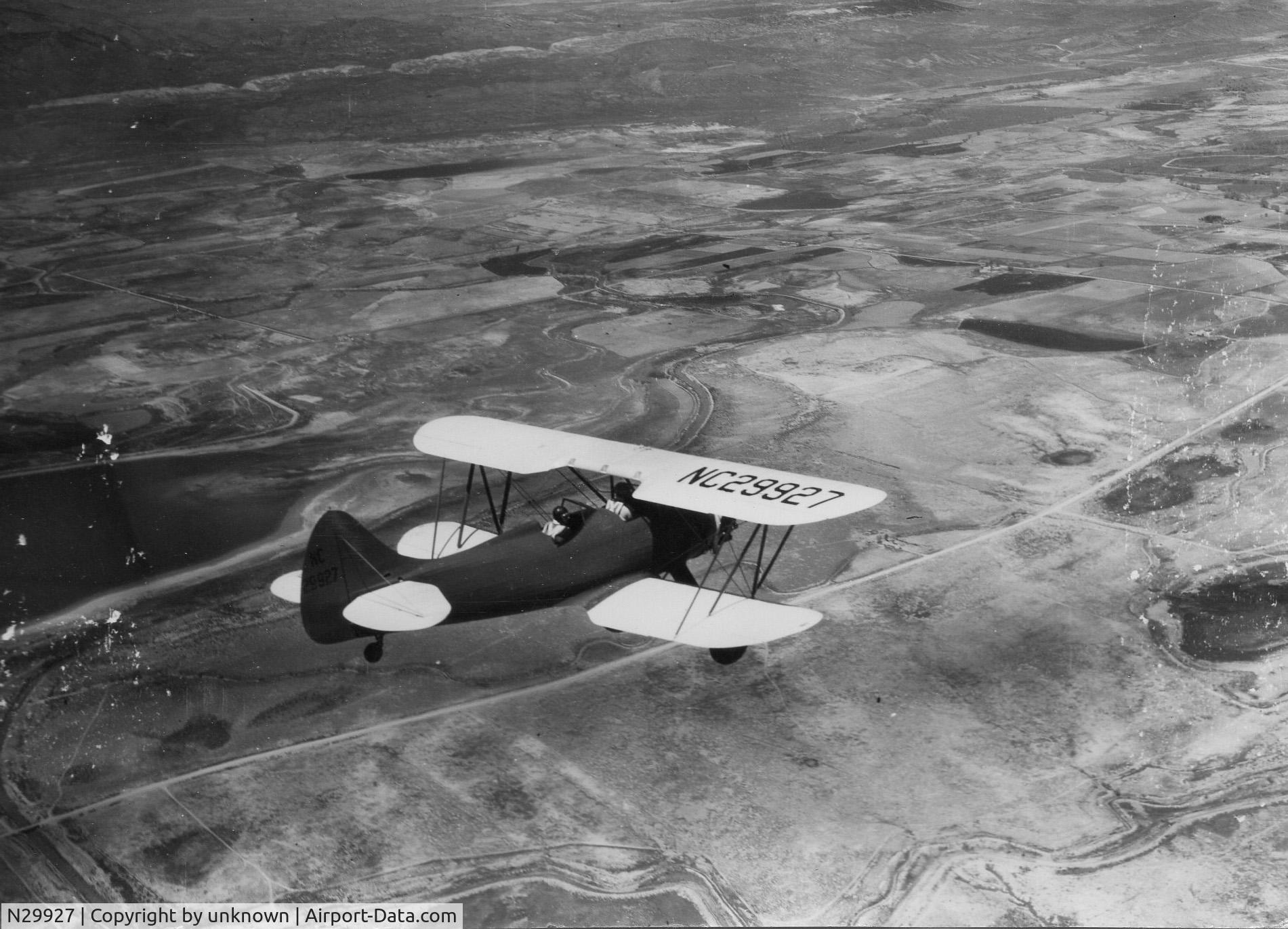 N29927, 1940 Waco UPF-7 C/N 5424, In service with the CPTP in Colorado