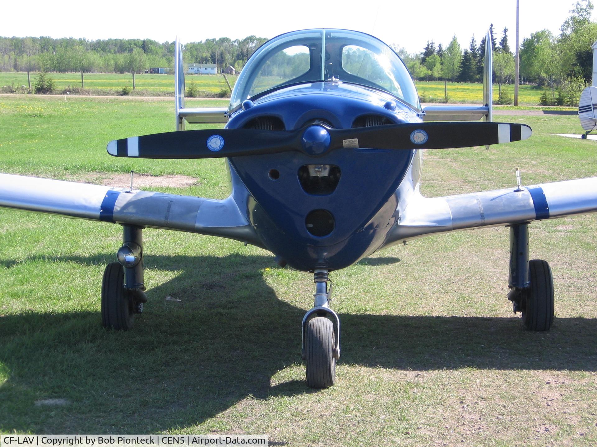 CF-LAV, 1946 Erco 415CDX Ercoupe C/N 719X, The Bussiness End of the A/C.