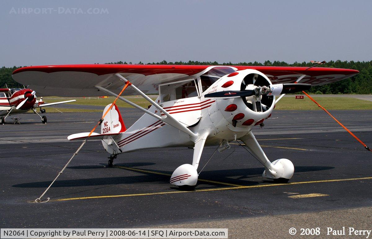 N2064, 1937 Monocoupe 110 Special C/N A748, Great looking classic