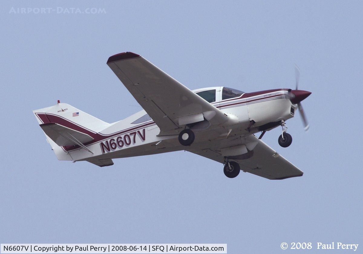 N6607V, 1970 Bellanca 17-30 C/N 30262, Easing into the sky