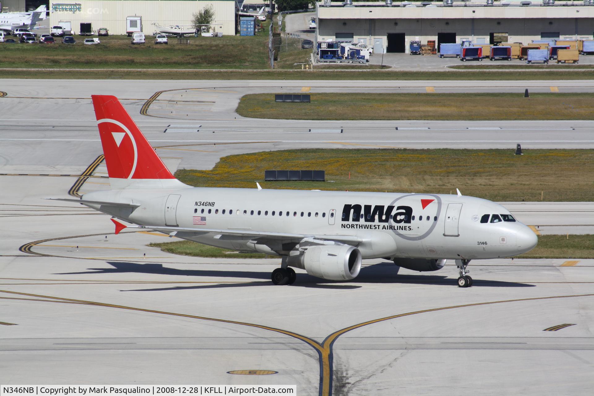 N346NB, 2002 Airbus A319-114 C/N 1796, Airbus A319