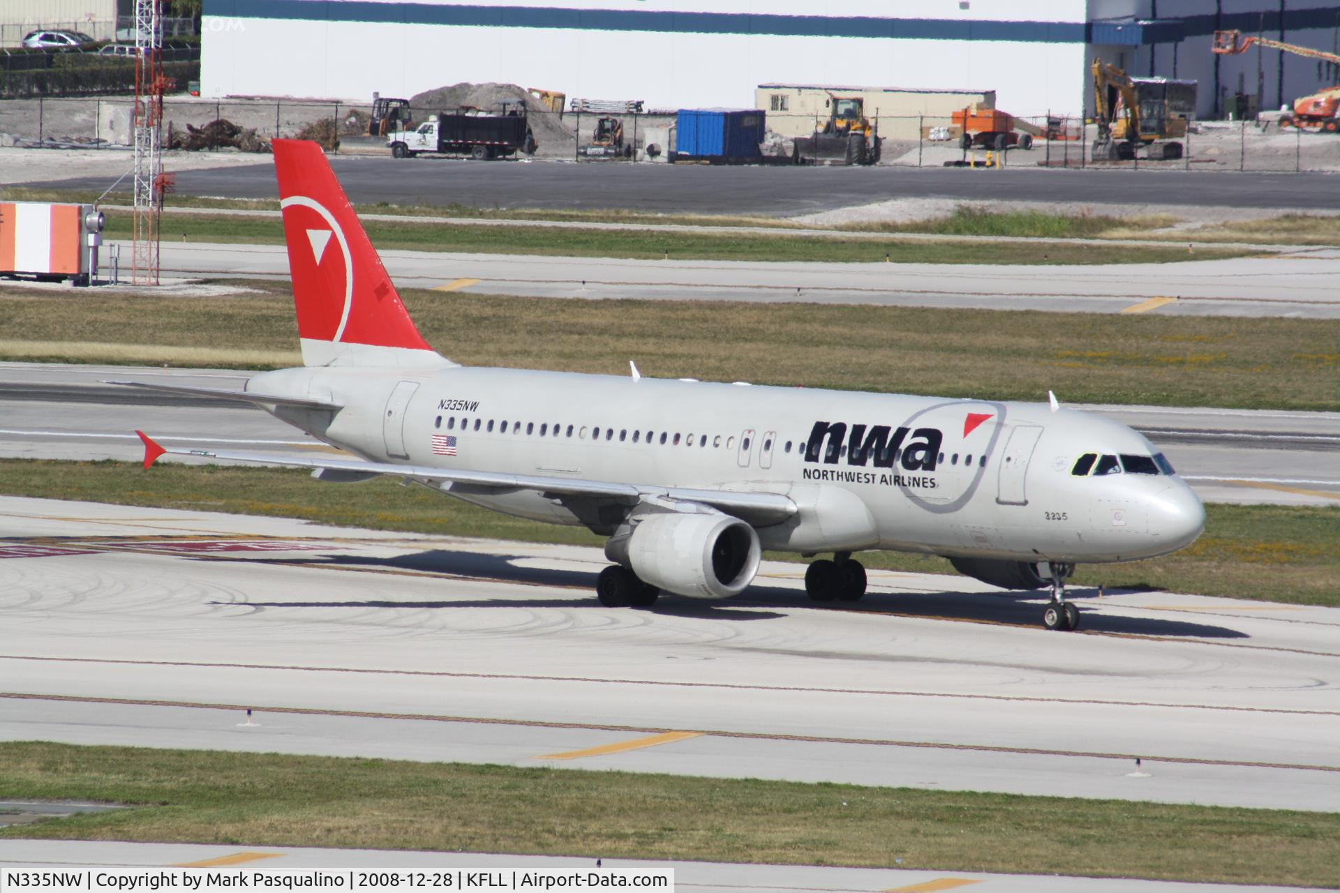 N335NW, 1992 Airbus A320-212 C/N 340, Airbus A320