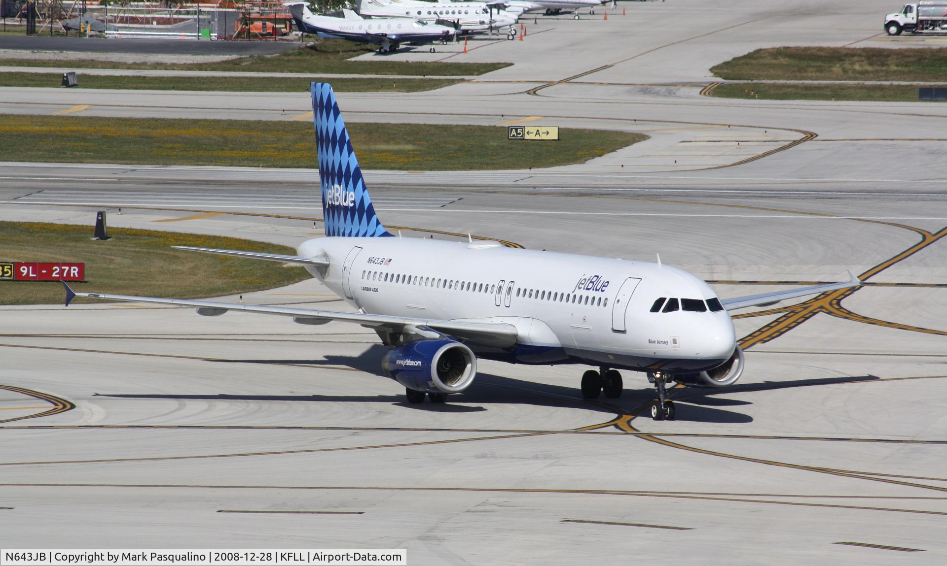 N643JB, 2006 Airbus A320-232 C/N 2871, Airbus A320